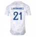 Günstige Frankreich Lucas Hernandez #21 Auswärts Fussballtrikot WM 2022 Kurzarm
